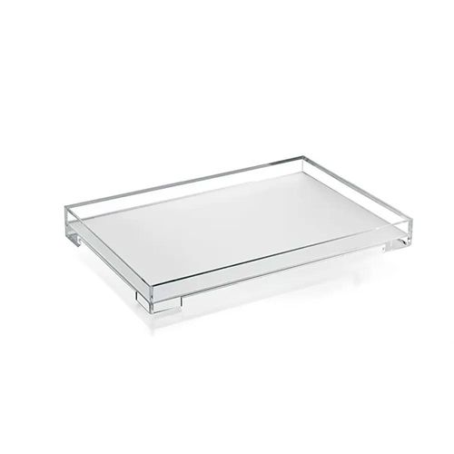 Bandeja para servir retangular em SMMA Guzzini Icons 46x32x5cm incolor Bandeja para servir retangular em SMMA Guzzini Icons 46x32x5cm incolor