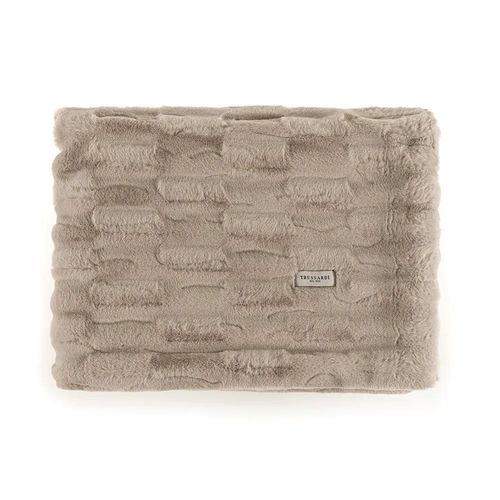 Peseira Peluciada 100% Poliéster Trussardi Ambra 80x220cm Nocciola Peseira Peluciada 100% Poliéster Trussardi Ambra 80x220cm Nocciola