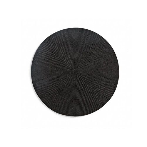 Lugar americano redondo Copa&Cia Luna 38cm preto