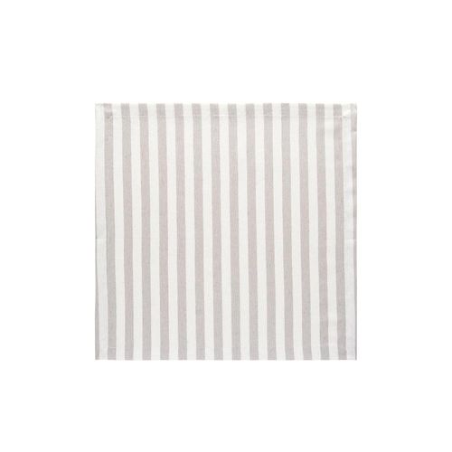 Guardanapo em algodão Copa&Cia Eco Listras 45x45cm caqui Guardanapo em algodão Copa&Cia Eco Listras 45x45cm caqui