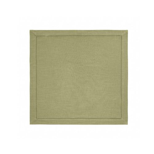 Guardanapo em algodão Copa&Cia Coloratta Ponto Ajour 50x50cm taupê