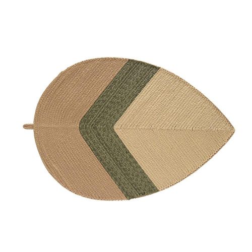 Lugar americano em poliéster Copa&Cia Brazil Nature 35x50cm folha floresta Lugar americano em poliéster Copa&Cia Brazil Nature 35x50cm folha floresta