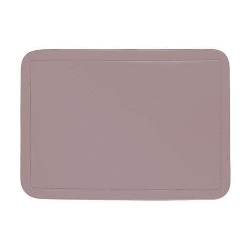 Lugar americano retangular em plástico Copa&Cia Color 29x44cm rosa vintage Lugar americano retangular em plástico Copa&Cia Color 29x44cm rosa vintage