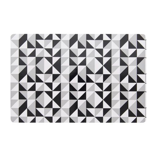 Lugar americano retangular em plástico Copa&Cia Print 28x44cm mosaic Lugar americano retangular em plástico Copa&Cia Print 28x44cm mosaic