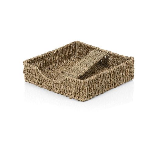 Porta-guardanapo em grama marinha Copa&Cia Detroit 20x20cm natural Porta-guardanapo em grama marinha Copa&Cia Detroit 20x20cm natural