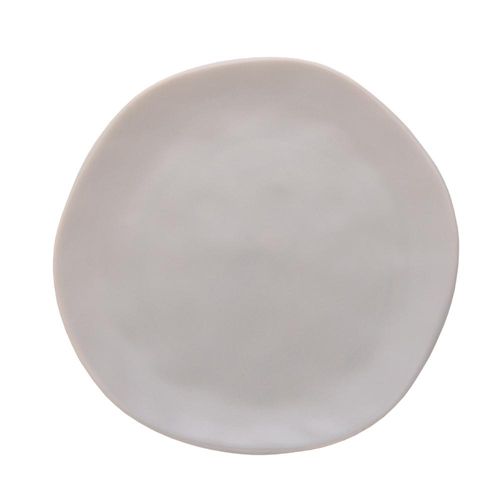 Prato raso em cerâmica Copa&Cia Organic 26cm gelo Prato raso em cerâmica Copa&Cia Organic 26cm gelo