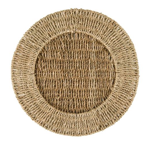 Sousplat em grama marinha Copa&Cia Detroit 38cm fiber Sousplat em grama marinha Copa&Cia Detroit 38cm fiber