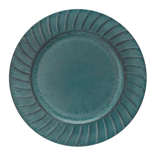 Sousplat em plástico Copa&Cia Dórico 33cm green