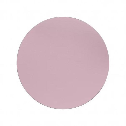 Lugar americano redondo em plástico Copa&Cia Ravena 38cm rosa