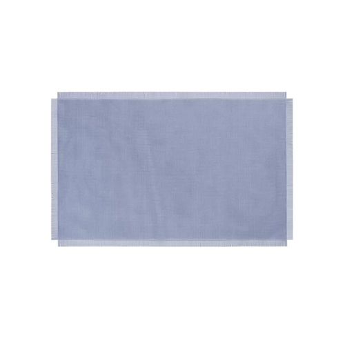 Lugar americano Copa&Cia Chiara Franjas 45x30cm Jeans Lugar americano Copa&Cia Chiara Franjas 45x30cm Jeans