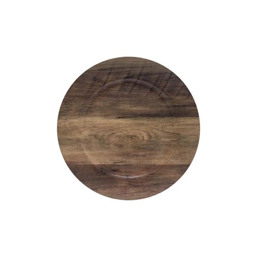 Sousplat Copa&Cia Galles Flat Wood 33cm Dark Sousplat Copa&Cia Galles Flat Wood 33cm Dark