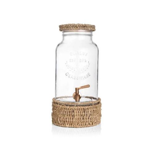 Suqueira em vidro Copa&Cia Detroit Fiber 5,750L Suqueira em vidro Copa&Cia Detroit Fiber 5,750L