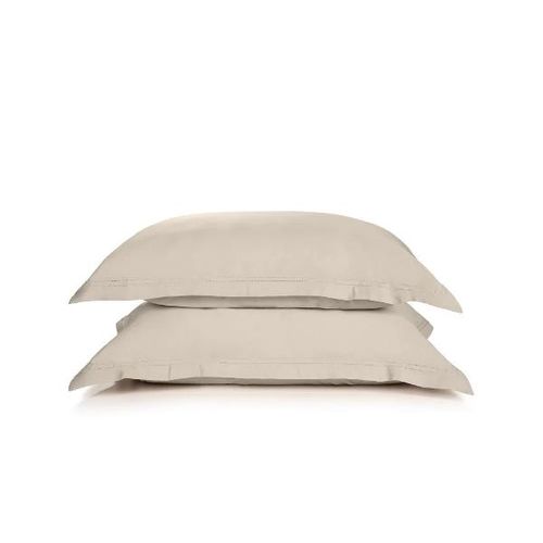 Jogo de fronhas 2 peças Trussardi Galieno 300 fios 100% Algodão 50cmx90cm Nocciola Jogo de fronhas 2 peças Trussardi Galieno 300 fios 100% Algodão 50cmx90cm Nocciola