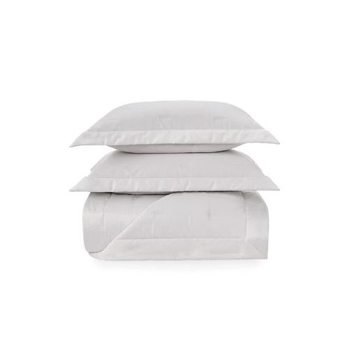 Colcha Trussardi Corricella 600 fios Queen 2,50mx2,50m Branco/Branco