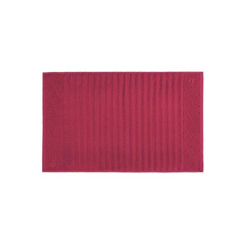 Toalha para piso Trussardi Ondulato 48cmx80cm cremisi Toalha para piso Trussardi Ondulato 48cmx80cm cremisi
