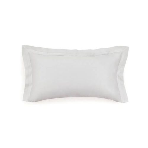 Fronha Trussardi Vercelli 300 fios 100% Algodão 50cmx90cm Branco/Branco