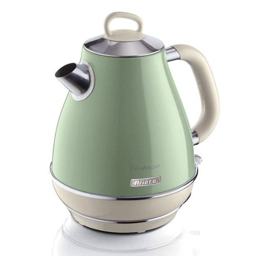 Chaleira elétrica Ariete 2869 Vintage verde 1,7 litro 1850w 220 volts