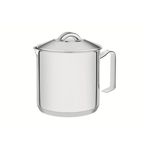 Fervedor Tramontina Solar em Aço Inox Fundo Triplo com Tampa 14 cm 2 litros