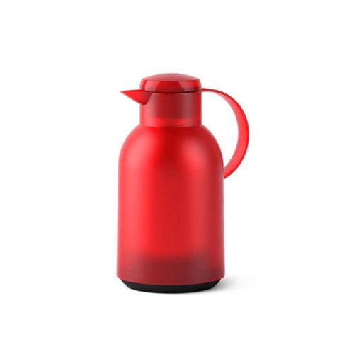 Garrafa térmica Emsa Quick Press Samba 1,5 litro vermelha Garrafa térmica Emsa Quick Press Samba 1,5 litro vermelha