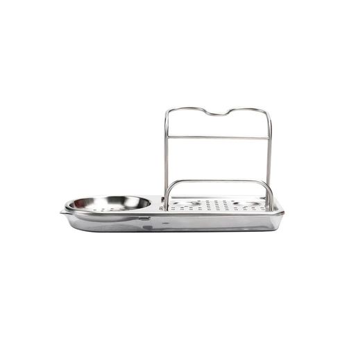 Organizador de pia em aço inox OXO Good Grips
