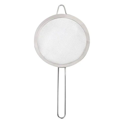 Peneira em aço inox para cozinha Kenya Cheff 36x18cm