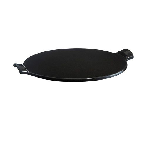Refratário para pizza em cerâmica Emile Henry 37cm preta