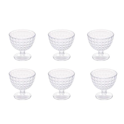 Jogo de taças em vidro Lyor Bolhas 298ml 6 peças Jogo de taças em vidro Lyor Bolhas 298ml 6 peças