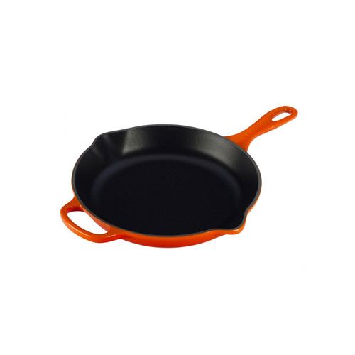 Frigideira redonda em ferro com alça Le Creuset Signature 23cm laranja
