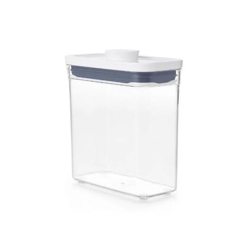 Pote quadrado Oxo Pop 1,1 litros branco