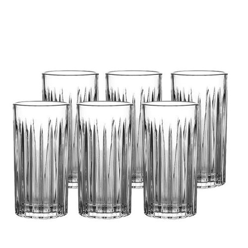 Jogo de copos altos cristal L'Hermitage Soho 350ml 6 peças