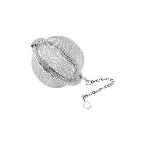 Infusor de chá com corrente em aço inox Fackelmann 6,3cm