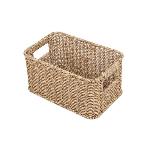 Cesta organizadora Hudson Rattan 27,5x18x14cm 5 litros
