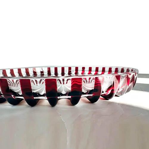 Bandeja redonda para servir em bio plástico Guzzini Dolcevita 31x3,5cm ametista