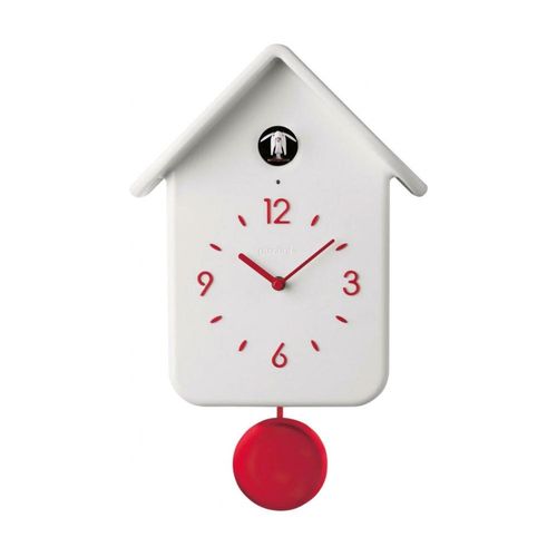 Relógio com pêndulo Guzzini Home QQ Cuco branco