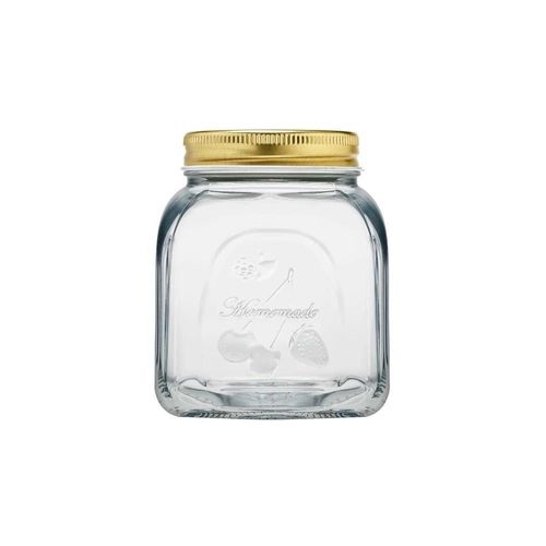 Pote Pasabahçe Homemade em vidro e tampa metal 500ml