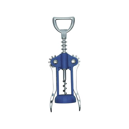 Saca-rolhas de aço inox Fackelmann Elemental ?17x5,5cm azul