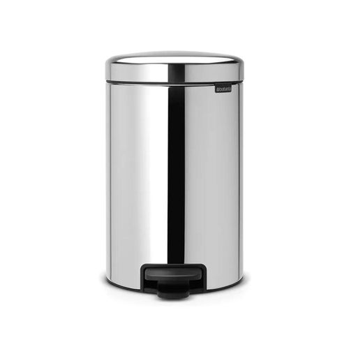 Lixeira em inox Brabantia New Icon 12L 41x25x34cm Lixeira em inox Brabantia New Icon 12L 41x25x34cm