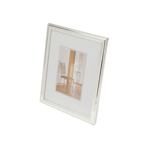 Porta-retratos em aço Royal Decor 13x18cm prateado Porta-retratos em aço Royal Decor 13x18cm prateado