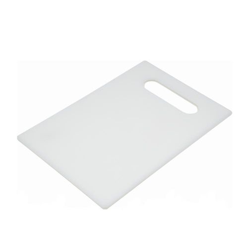 Tábua para alimentos em plástico Fackelmann 28,5x19,5cm branca