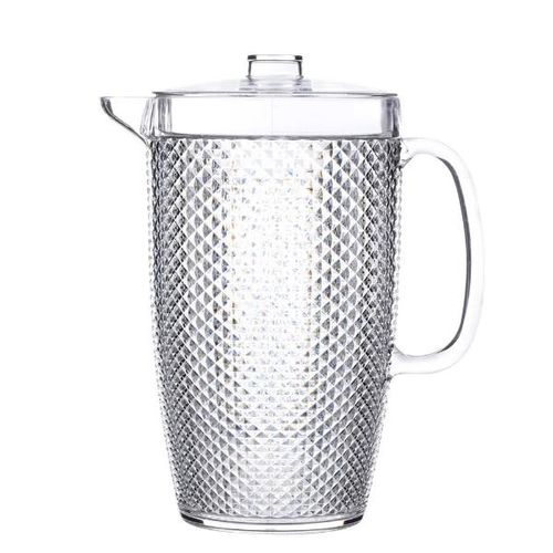 Jarra em acrílico Kenya Diamond 2,5 litros Jarra em acrílico Kenya Diamond 2,5 litros