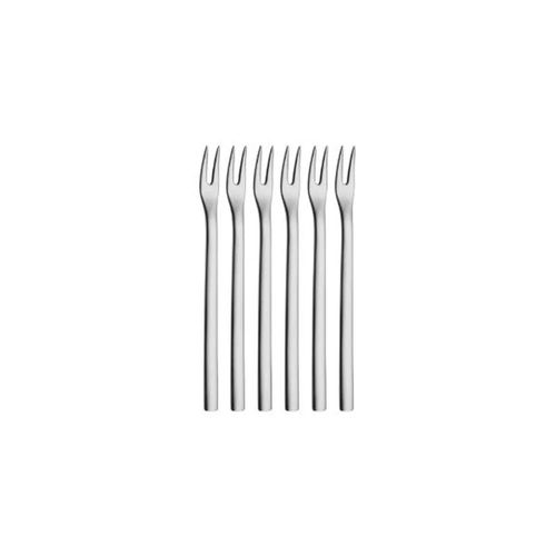 Jogo garfos de aperitivo em inox WMF Nuova 6 peças Jogo garfos de aperitivo em inox WMF Nuova 6 peças