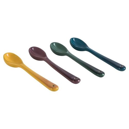 Jogo de colheres em cerâmica Le Creuset Botanique 14cm 6 peças Jogo de colheres em cerâmica Le Creuset Botanique 14cm 6 peças