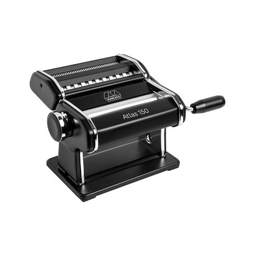 Máquina de macarrão em alumínio Marcato Atlas 150 preta Máquina de macarrão em alumínio Marcato Atlas 150 preta