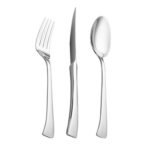 Faqueiro em aço inox sem estojo Wolff Berna 130 peças 70017 Faqueiro em aço inox sem estojo Wolff Berna 130 peças 70017