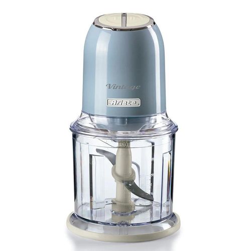 Processador de alimentos Ariete 438 Vintage azul 2 velocidades 400w 600ml 220 volts Processador de alimentos Ariete 438 Vintage azul 2 velocidades 400w 600ml 220 volts