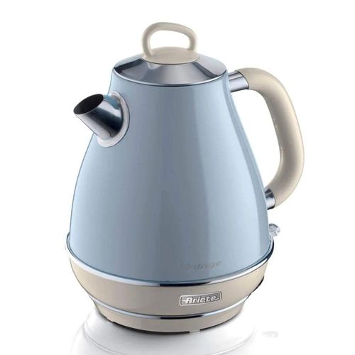 Chaleira elétrica Ariete 2869 Vintage azul 1,7 litro 1850w 220 volts Chaleira elétrica Ariete 2869 Vintage azul 1,7 litro 1850w 220 volts