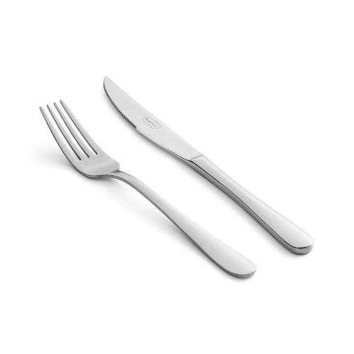 Jogo de churrasco em inox St.James New English 12 peças Jogo de churrasco em inox St.James New English 12 peças