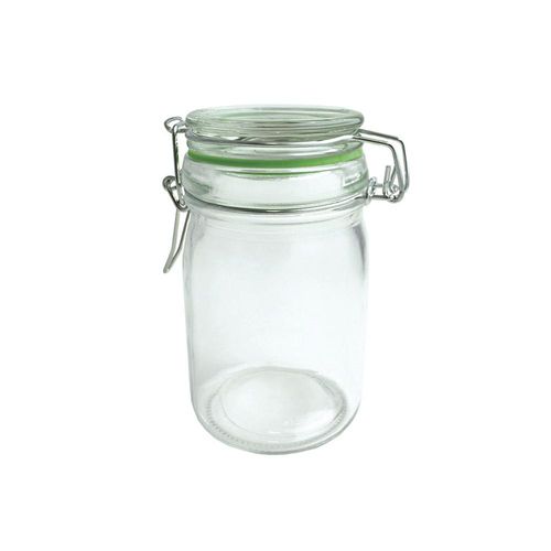 Pote porta-condimento Fackelmann em vidro com tampa hermética 250ml incolor Pote porta-condimento Fackelmann em vidro com tampa hermética 250ml incolor