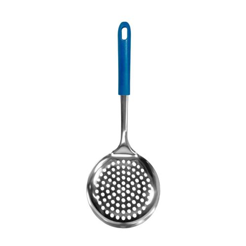 Escumadeira de inox Fackelmann Elemental 11,5x32cm azul Escumadeira de inox Fackelmann Elemental 11,5x32cm azul