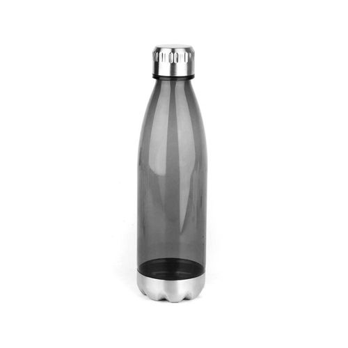 Garrafa de aço inox e plástico Hudson 700ml Preta Garrafa de aço inox e plástico Hudson 700ml Preta